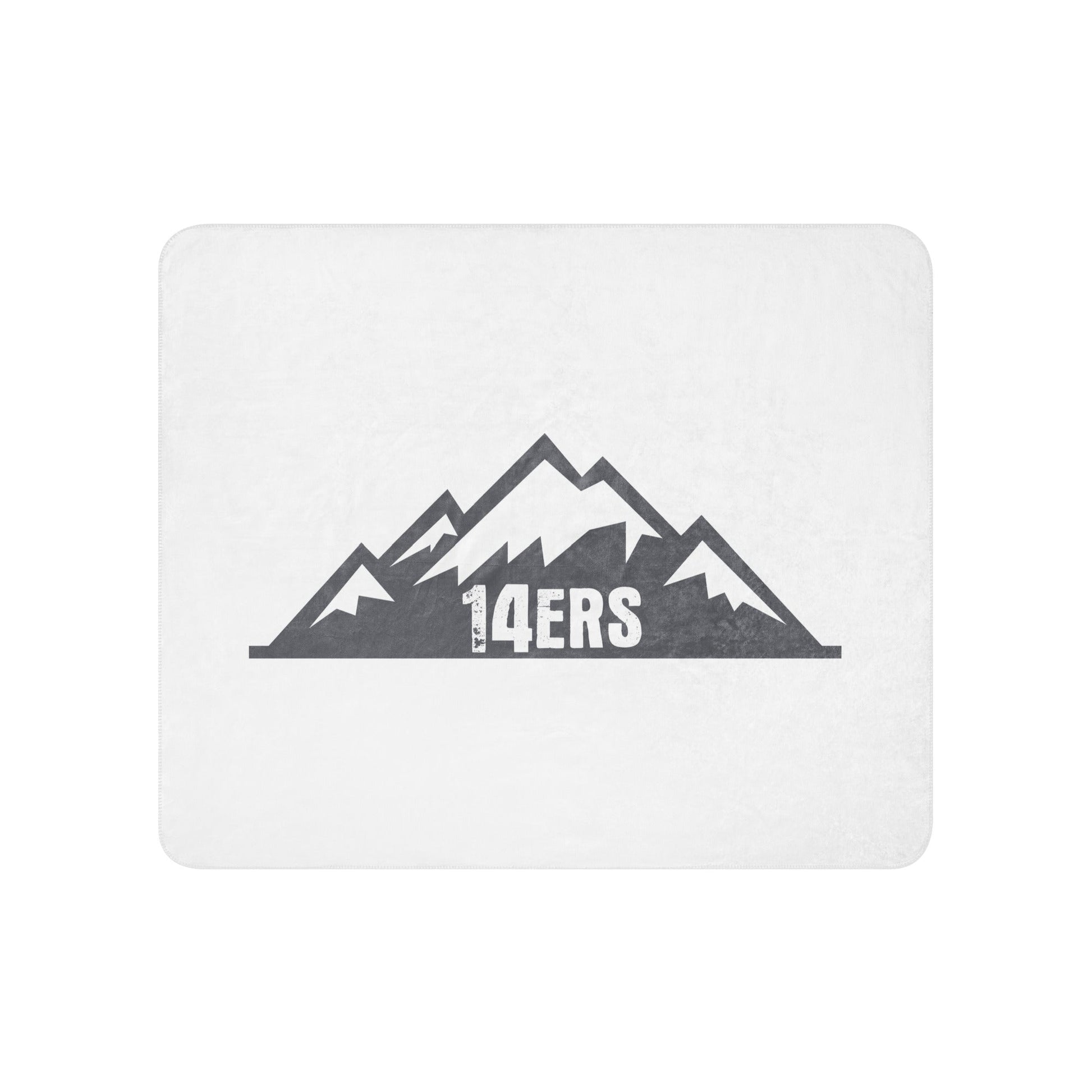 Sherpa Blanket | 14ers Baseball | Grey Logo