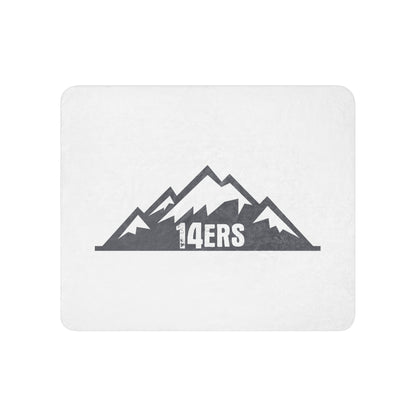 Sherpa Blanket | 14ers Baseball | Grey Logo