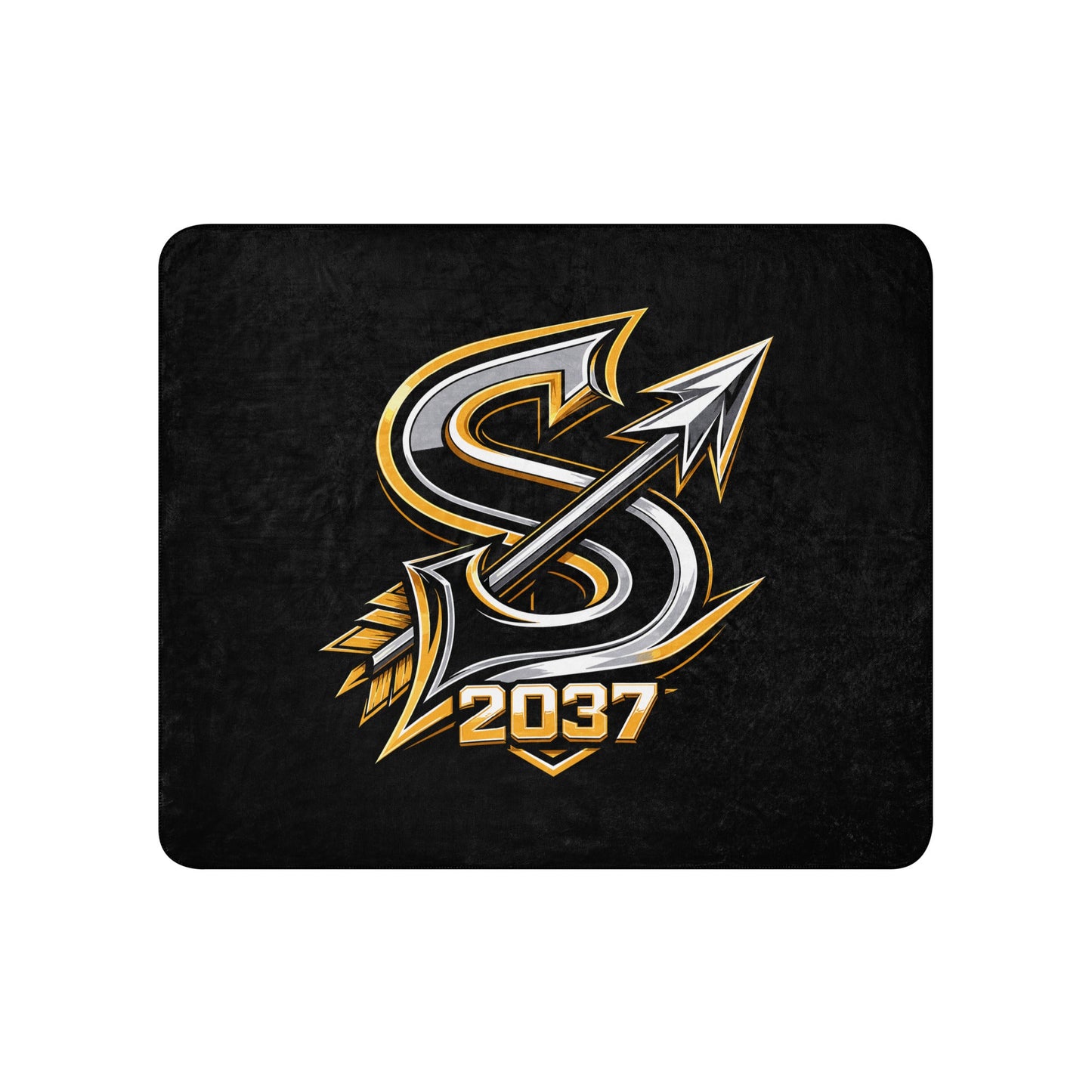 Sherpa Blanket | 2037 Sachem Arrows | Arrowhead Crest Logo