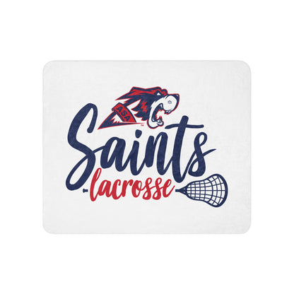 Sherpa Blanket | All Saints Academy Lacrosse