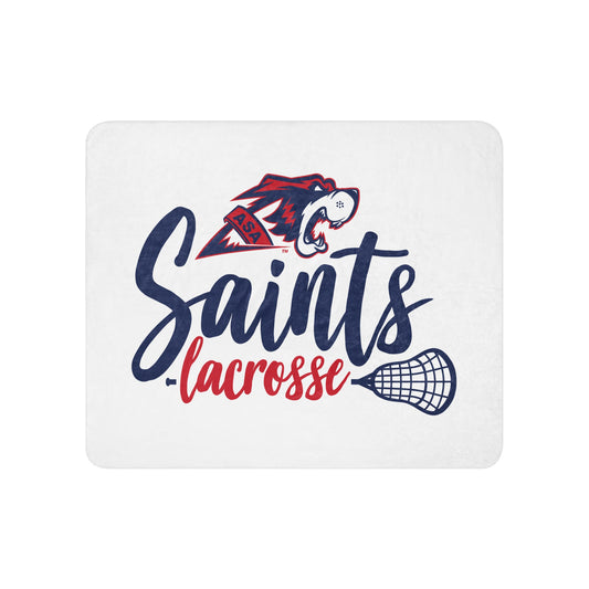 Sherpa Blanket | All Saints Academy Lacrosse