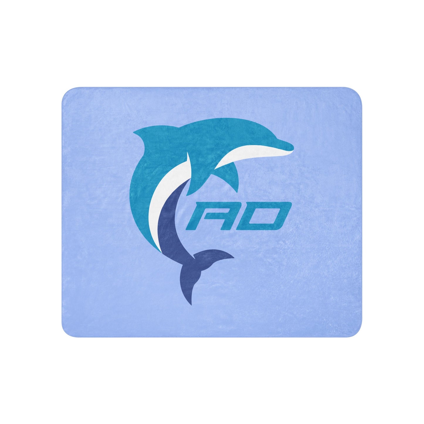 Sherpa Blanket | Arizona Dolphins Swim Team | RD Emblem Logo