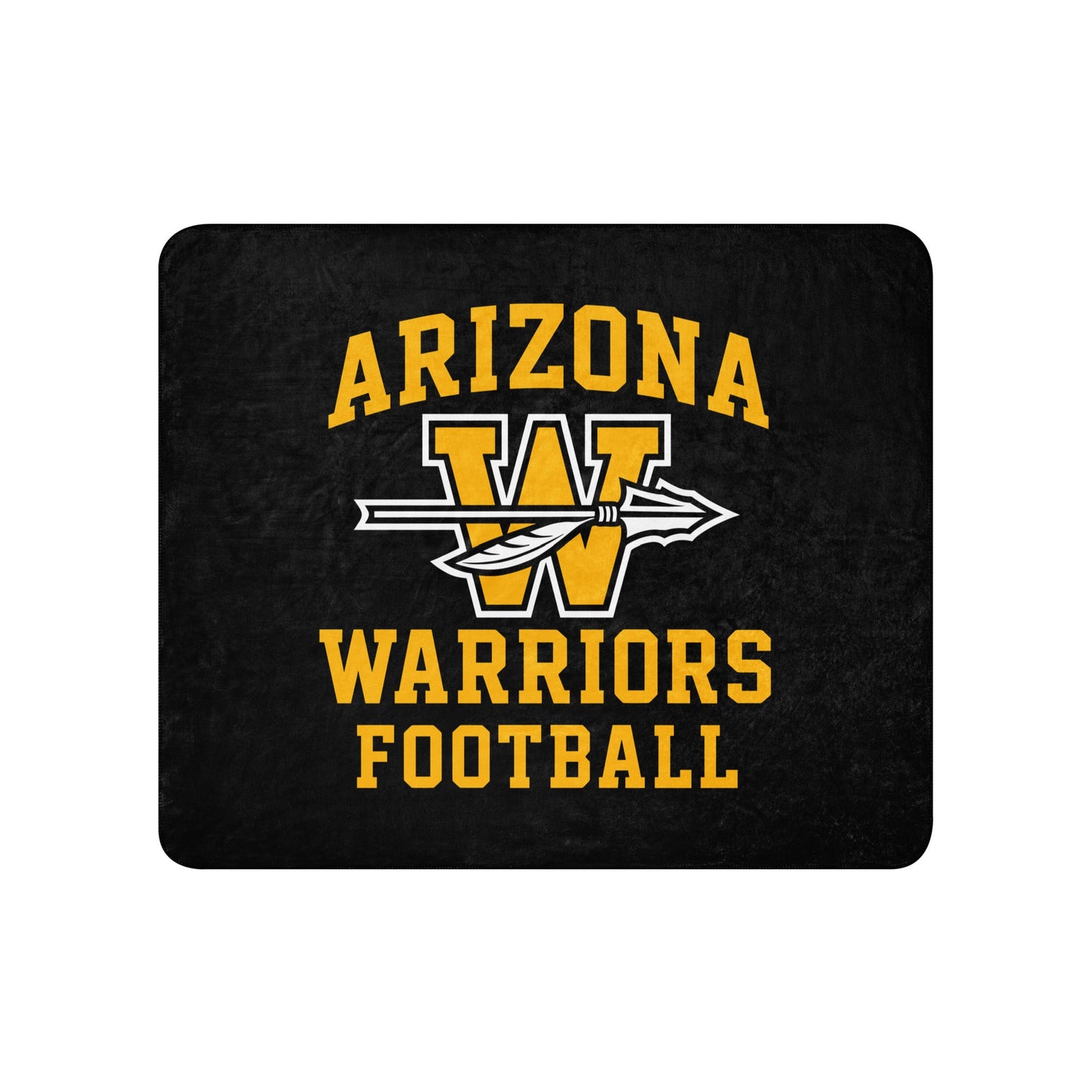 Sherpa Blanket | Arizona Warriors Prep Academy | Alt Logo