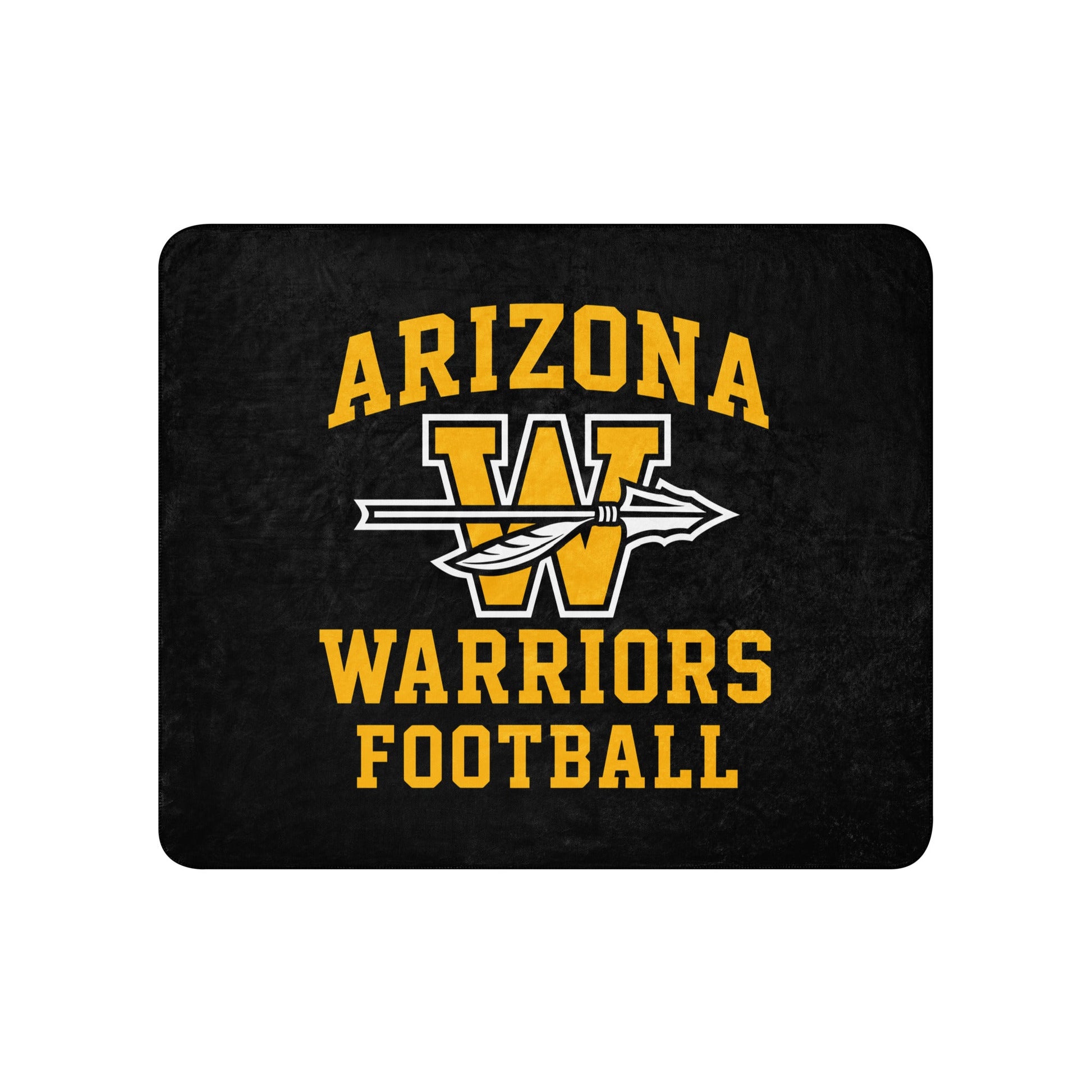 Sherpa Blanket | Arizona Warriors Prep Academy | Alt Logo