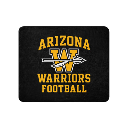 Sherpa Blanket | Arizona Warriors Prep Academy | Alt Logo
