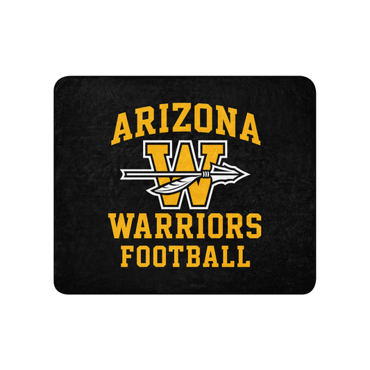 Sherpa Blanket | Arizona Warriors Prep Academy | Alt Logo