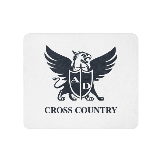Sherpa Blanket | Arma Dei Academy Cross Country | Griffin Logo