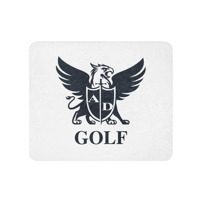 Sherpa Blanket | Arma Dei Academy Golf | Griffin Logo