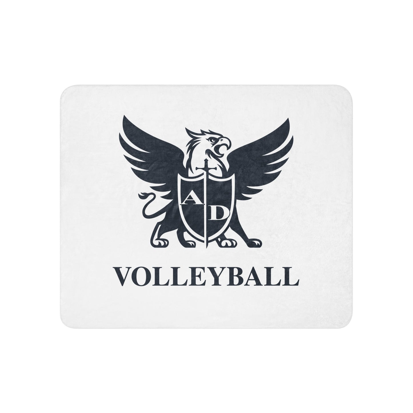 Sherpa Blanket | Arma Dei Academy Volleyball | Griffin Logo