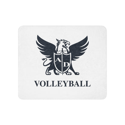 Sherpa Blanket | Arma Dei Academy Volleyball | Griffin Logo