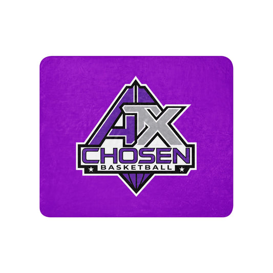Sherpa Blanket | ATX CHOSEN Basketball | Icon Logo