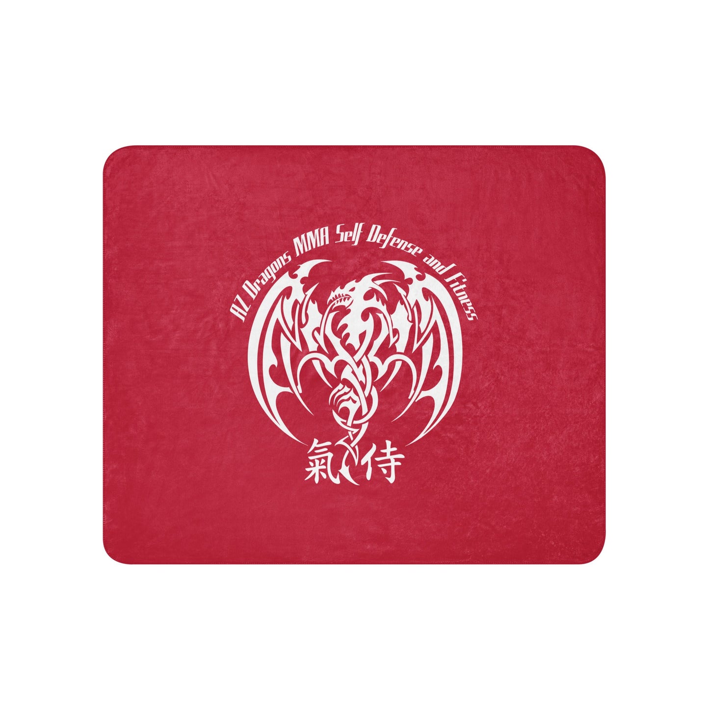Sherpa Blanket | AZ DRAGONS MMA | Crest Logo
