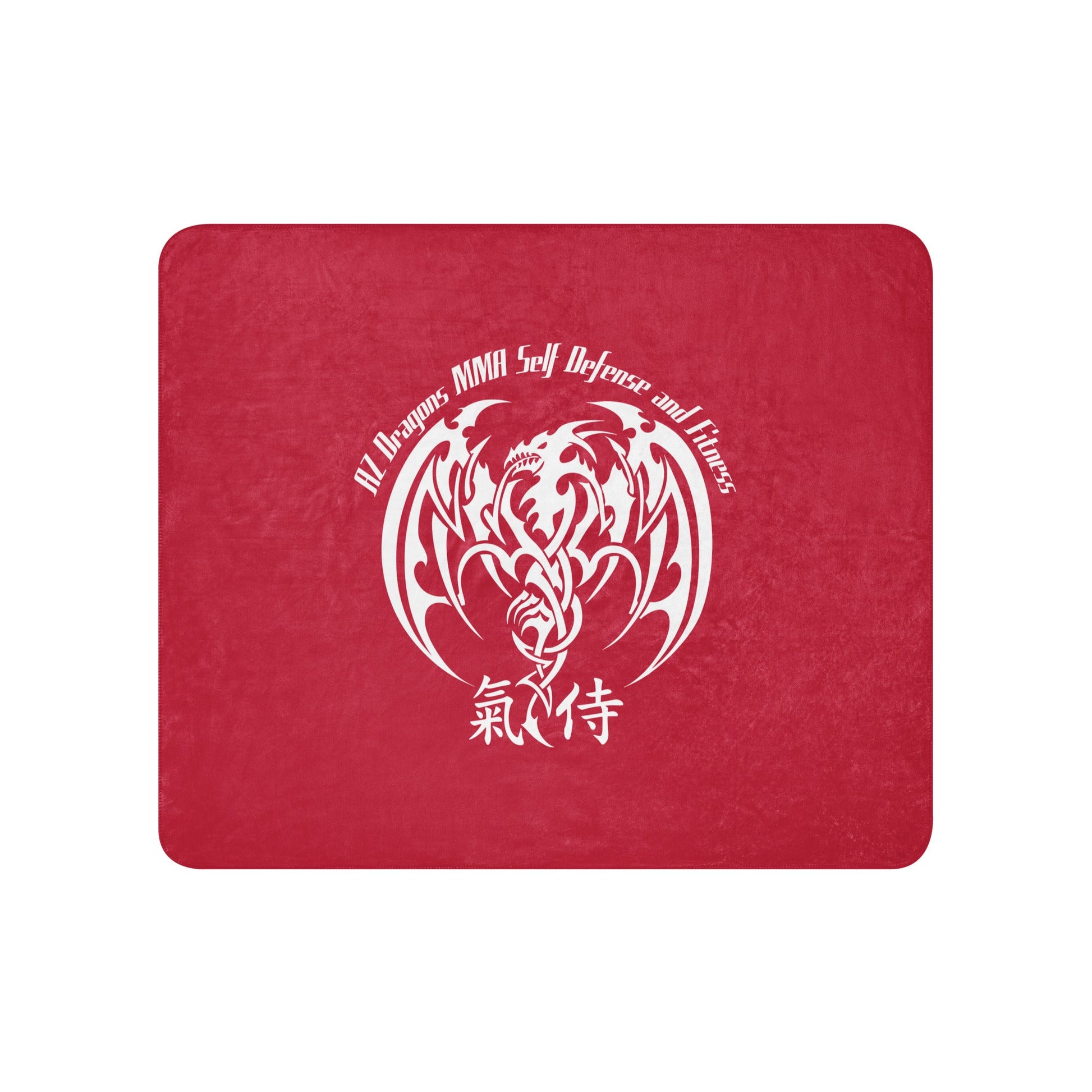 Sherpa Blanket | AZ DRAGONS MMA | Crest Logo