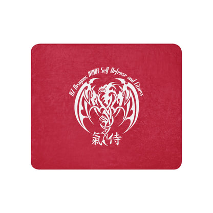 Sherpa Blanket | AZ DRAGONS MMA | Crest Logo