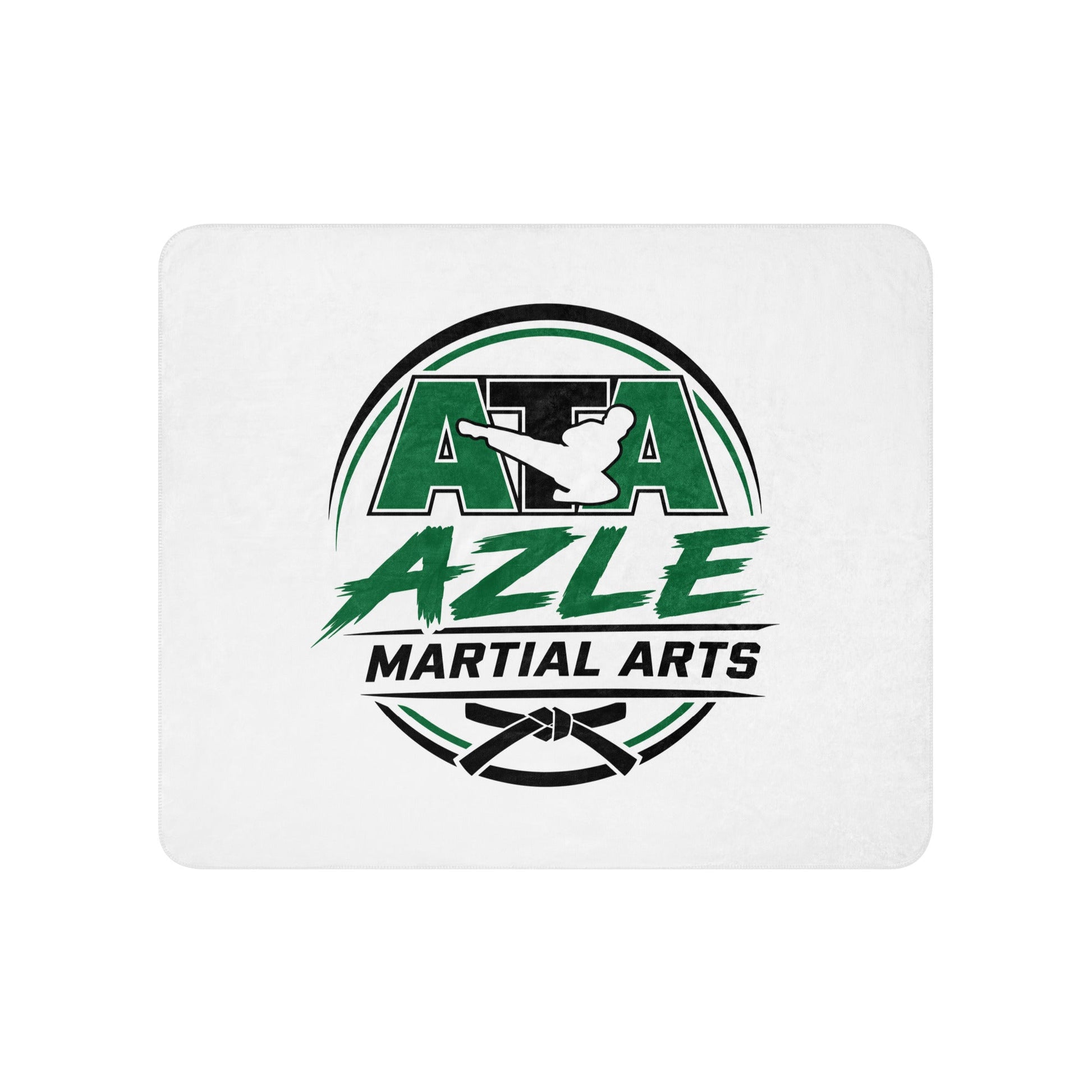 Sherpa Blanket | Azle Martial Arts | Vanguard Emblem Logo