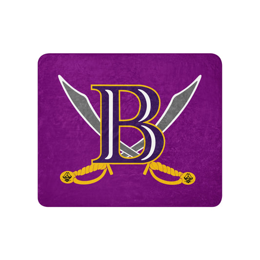 Sherpa Blanket | Belton Youth Football Pirates | Vanguard Logo