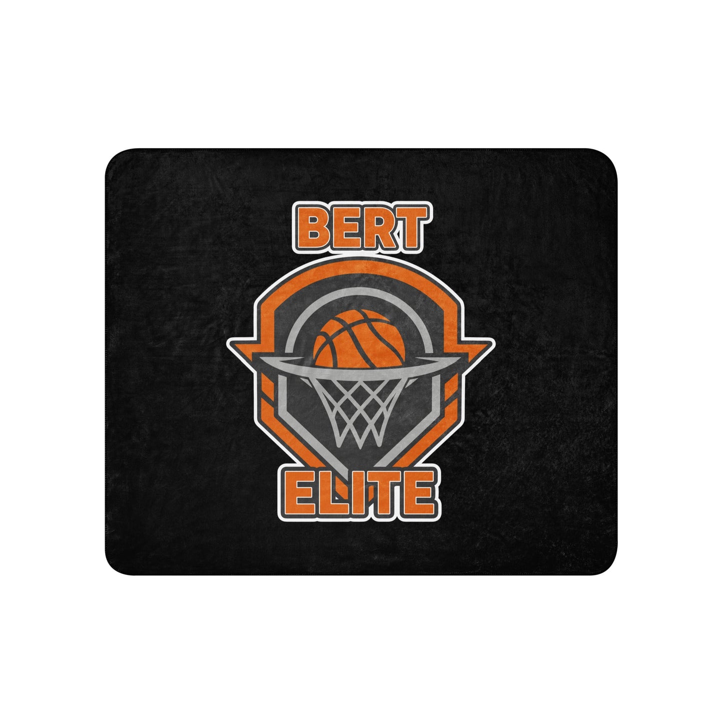 Sherpa Blanket | Bert Elite AAU | Hoop Badge Logo