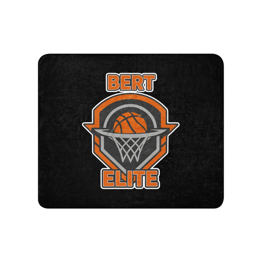 Sherpa Blanket | Bert Elite AAU | Hoop Badge Logo
