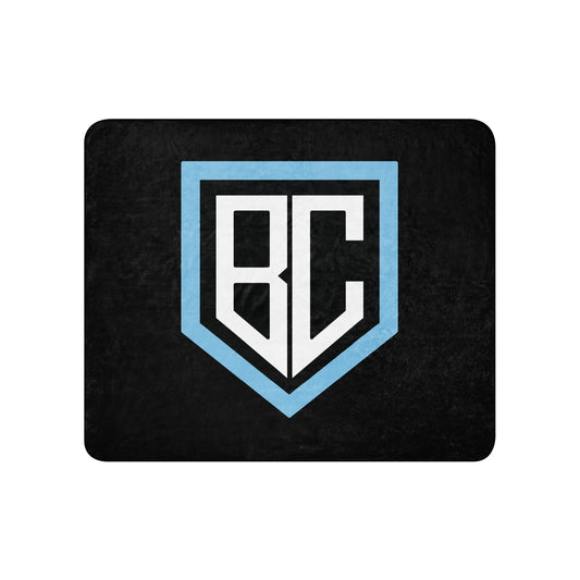 Sherpa Blanket | Blue Collar Softball 2034 | Emblem Logo