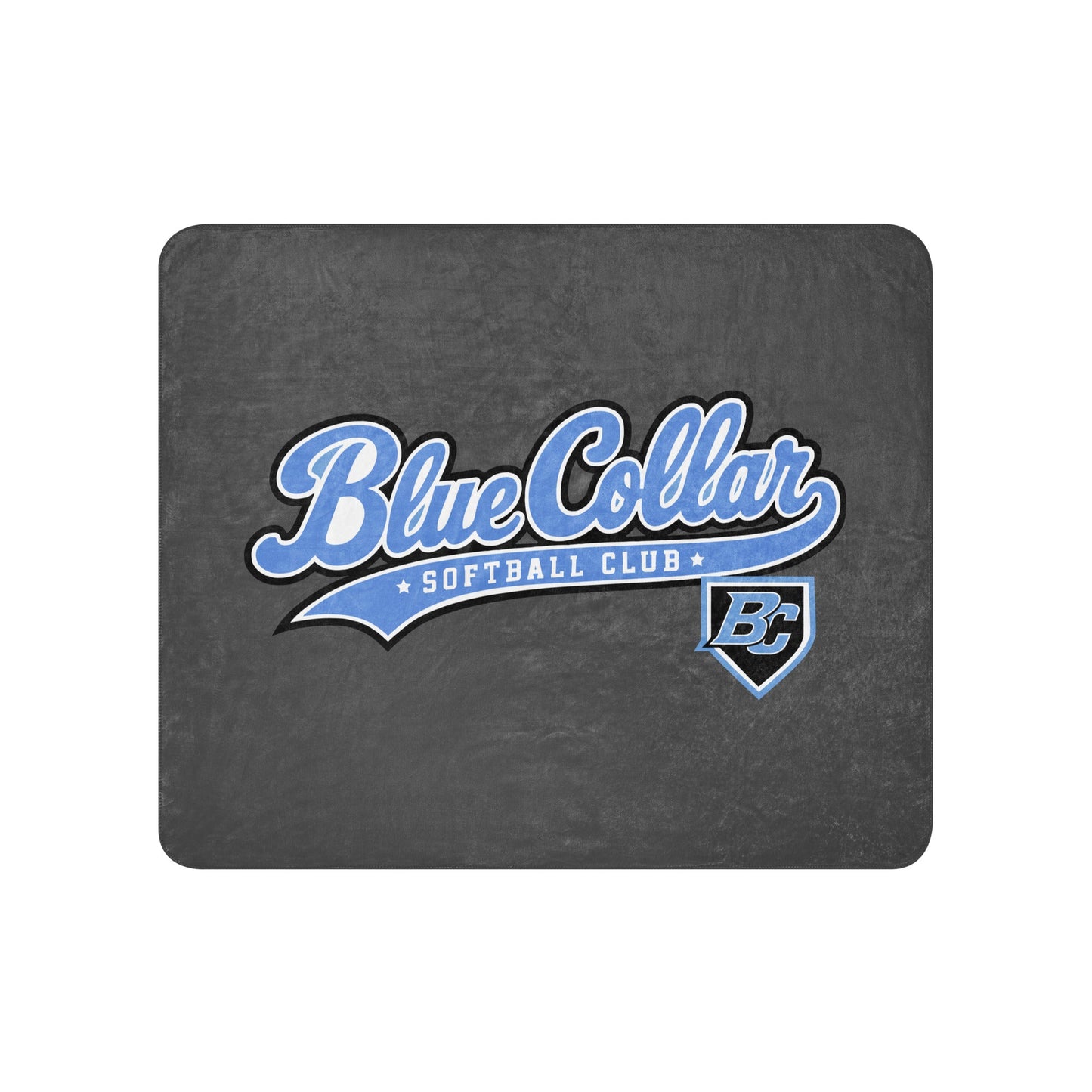 Sherpa Blanket | Blue Collar Softball 2034 | Ironclad Logo