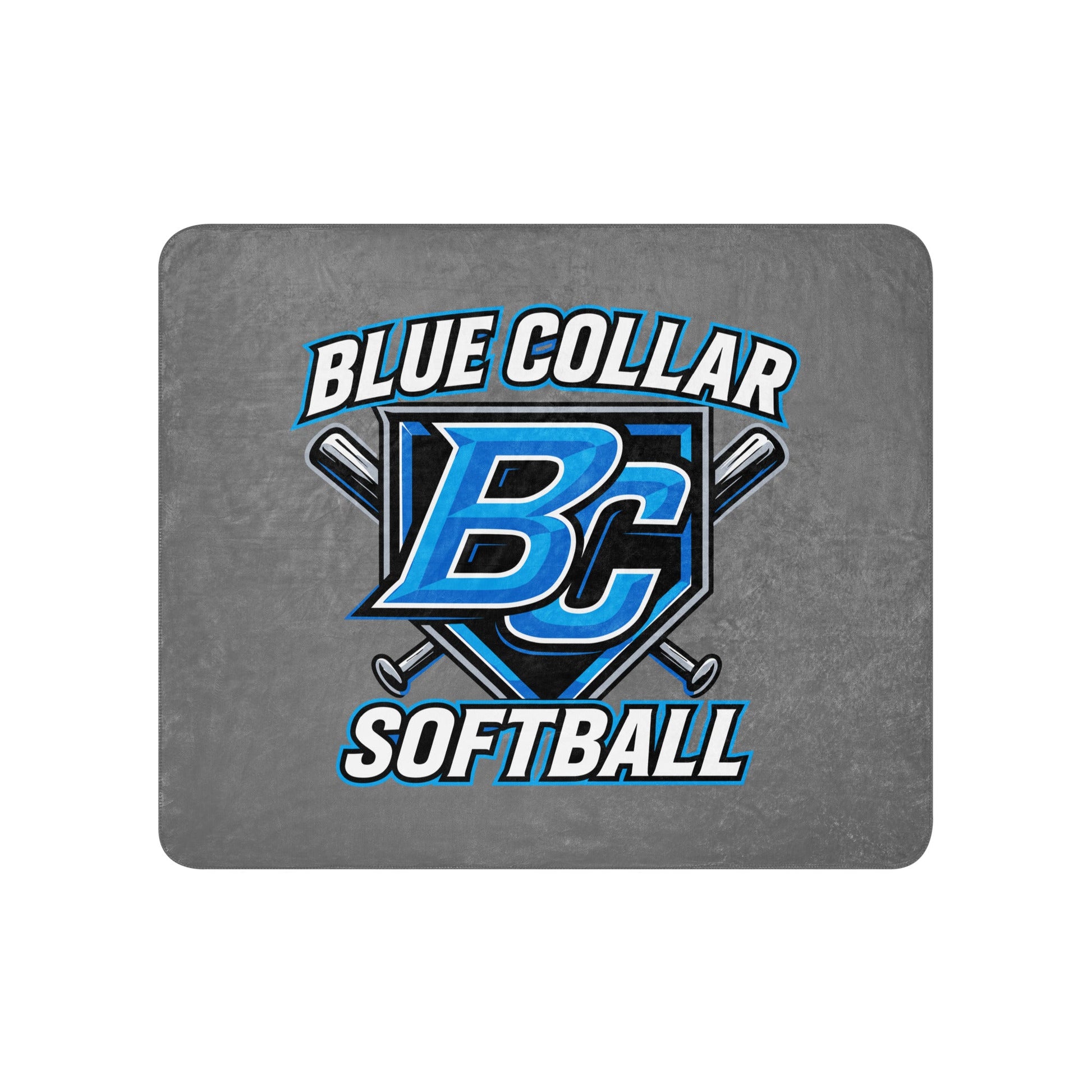 Sherpa Blanket | Blue Collar Softball 2034 | Shield Logo