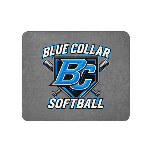 Sherpa Blanket | Blue Collar Softball 2034 | Shield Logo