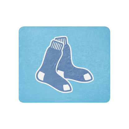 Sherpa Blanket | Blue Sox | Icon Logo