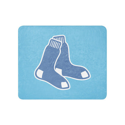 Sherpa Blanket | Blue Sox | Icon Logo