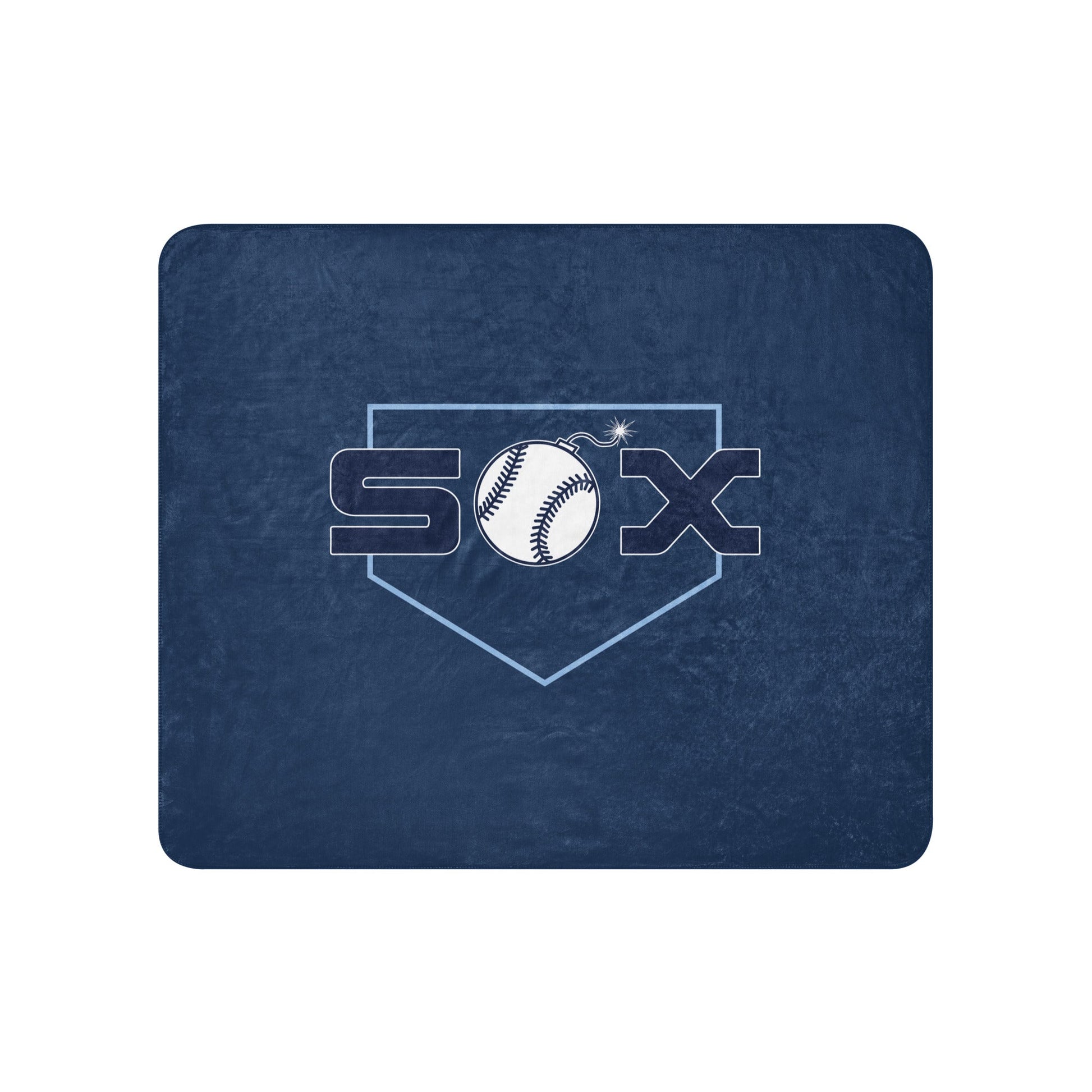 Sherpa Blanket | BombSox Baseball | Crest Logo
