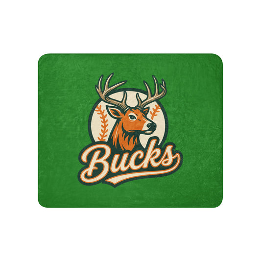 Sherpa Blanket | Brandon Bucks | Vanguard Athletics Logo