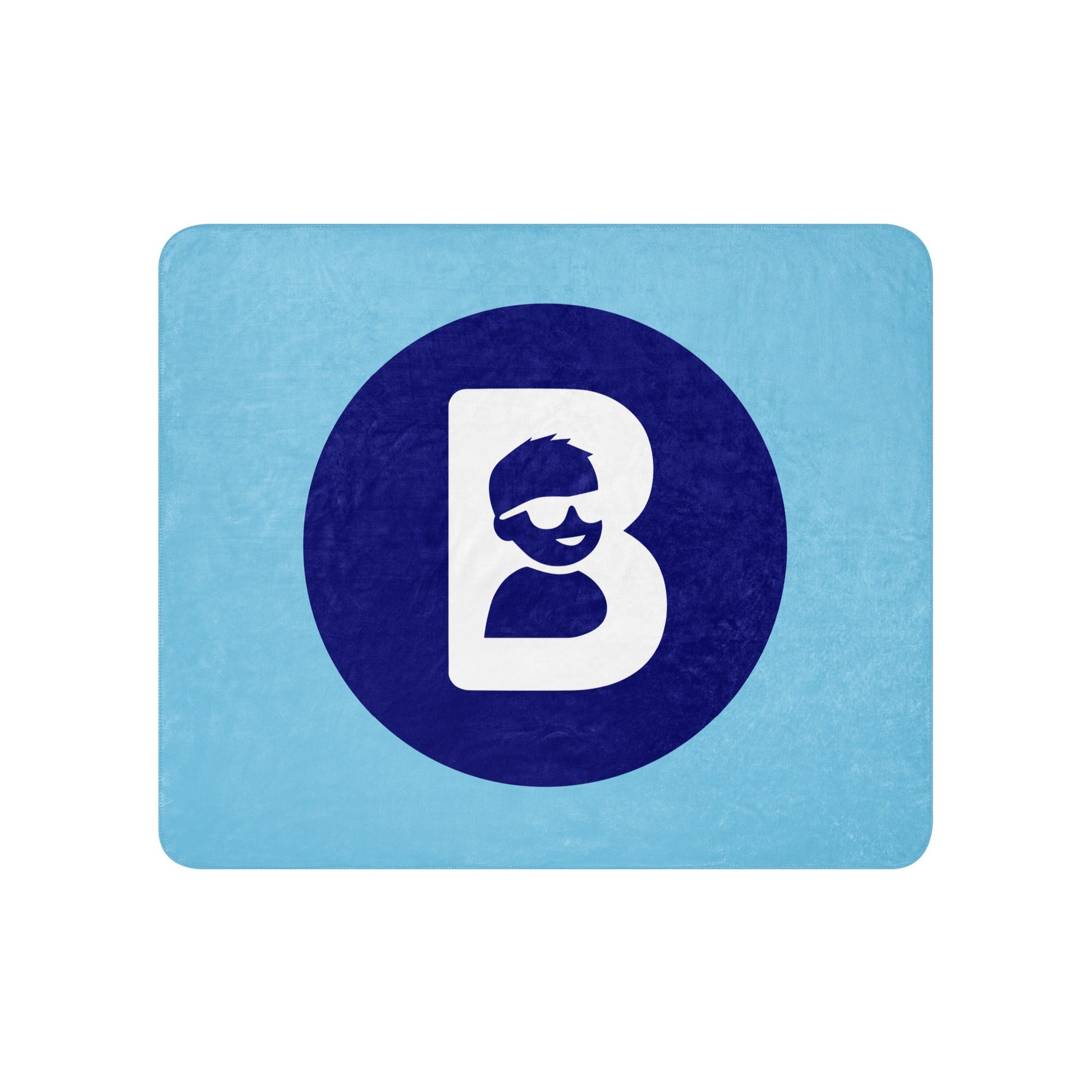 Sherpa Blanket | Brave Like Ben | Badge Logo