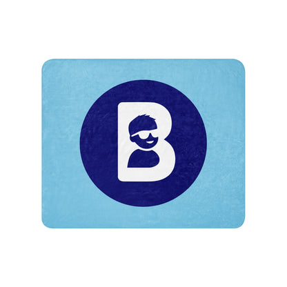 Sherpa Blanket | Brave Like Ben | Badge Logo
