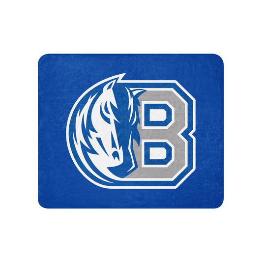 Sherpa Blanket | Bronxville | Emblem Logo