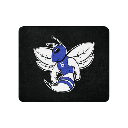 Sherpa Blanket | Bryant High School Track Booster | Hornet Logo
