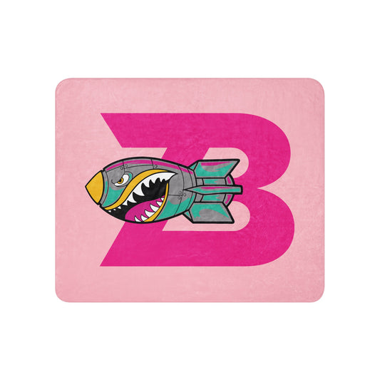 Sherpa Blanket | Buffalo Bomb Squad 12u Softball | Lettermark Logo