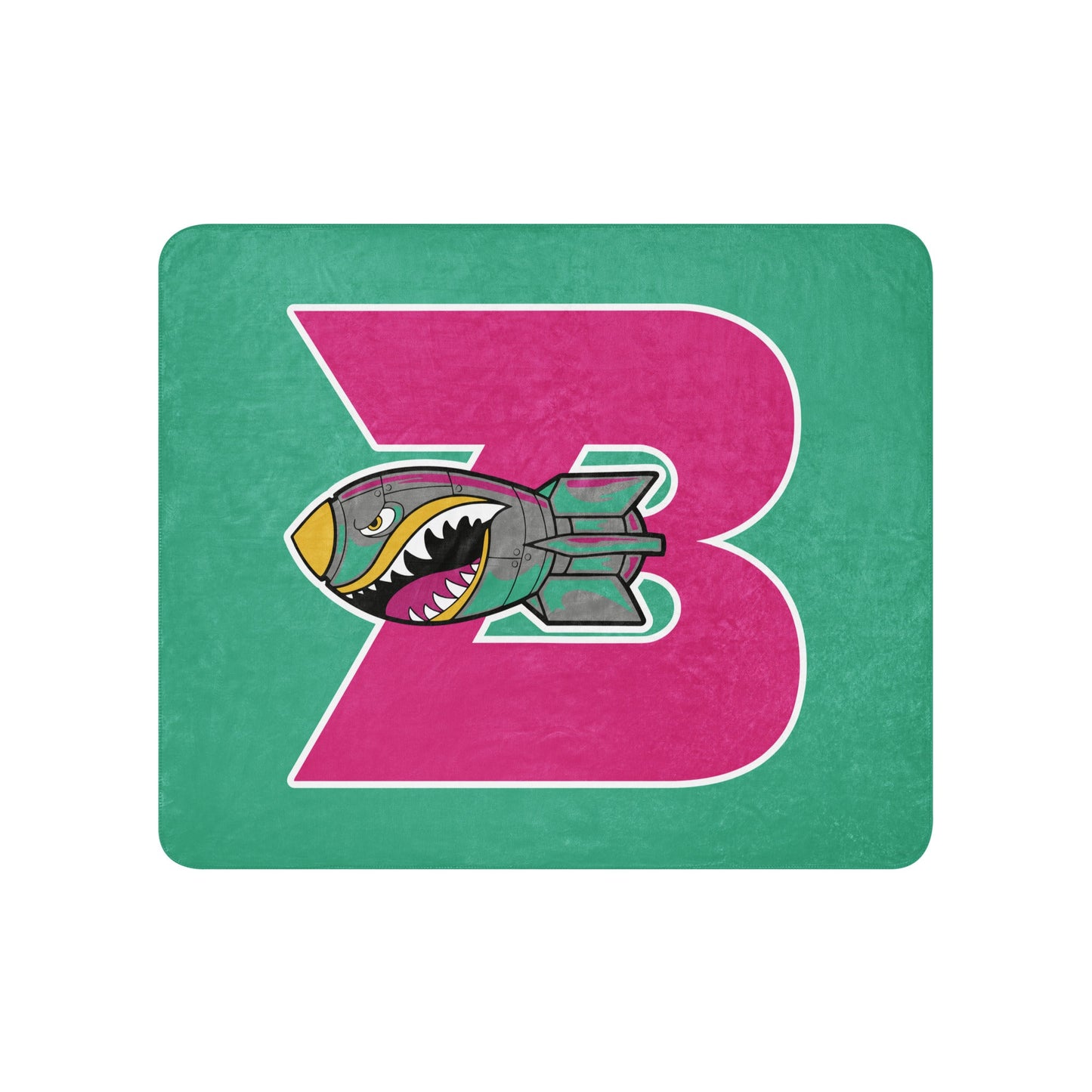 Sherpa Blanket | Buffalo Bomb Squad | Pink B