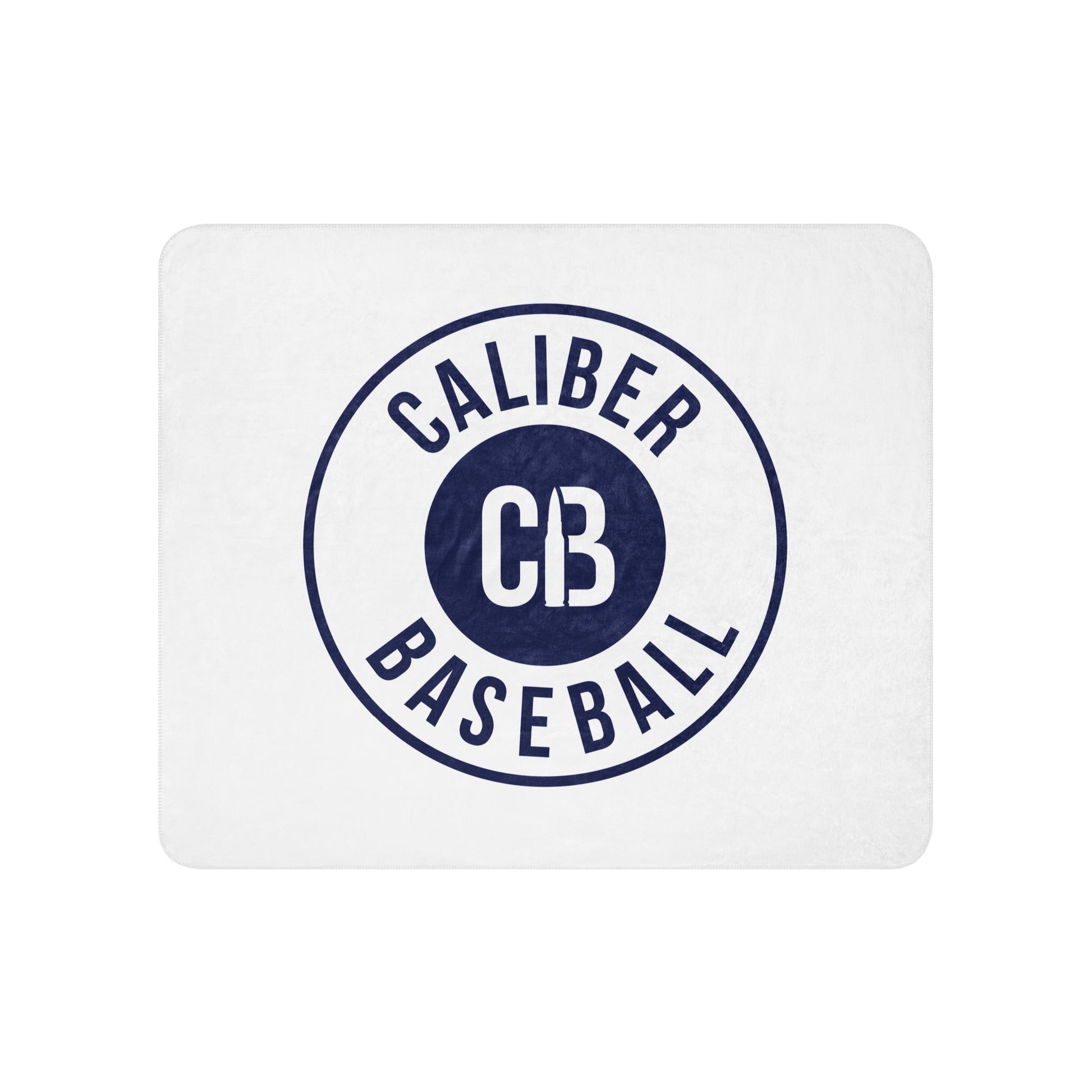 Sherpa Blanket | Caliber Baseball | Badge Logo