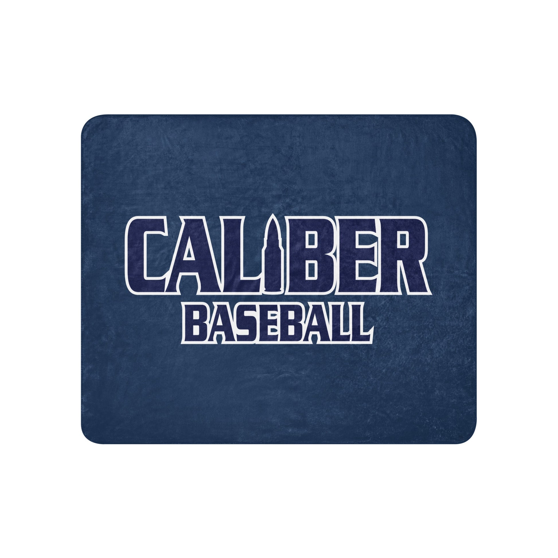 Sherpa Blanket | Caliber Baseball | Varsity Script Logo