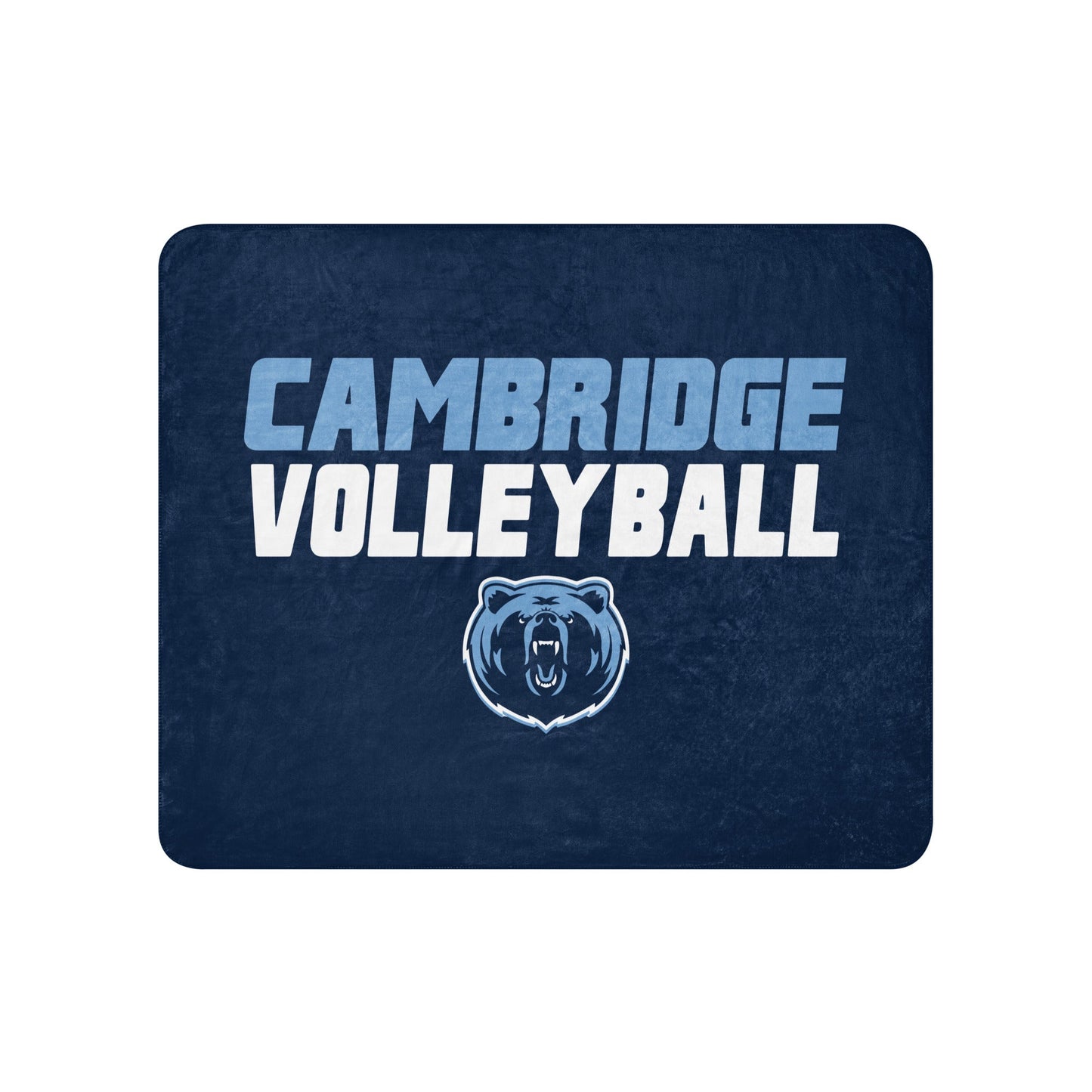 Sherpa Blanket | Cambridge Volleyball | Modern Logo