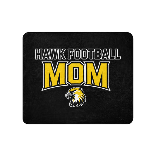 Sherpa Blanket | Cardinal Ohara Hawks | Football Mom Logo