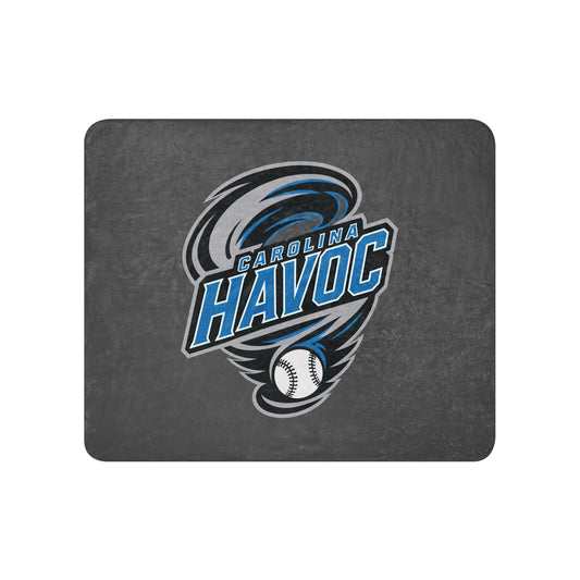 Sherpa Blanket | Carolina Havoc | Twister League Crest Logo
