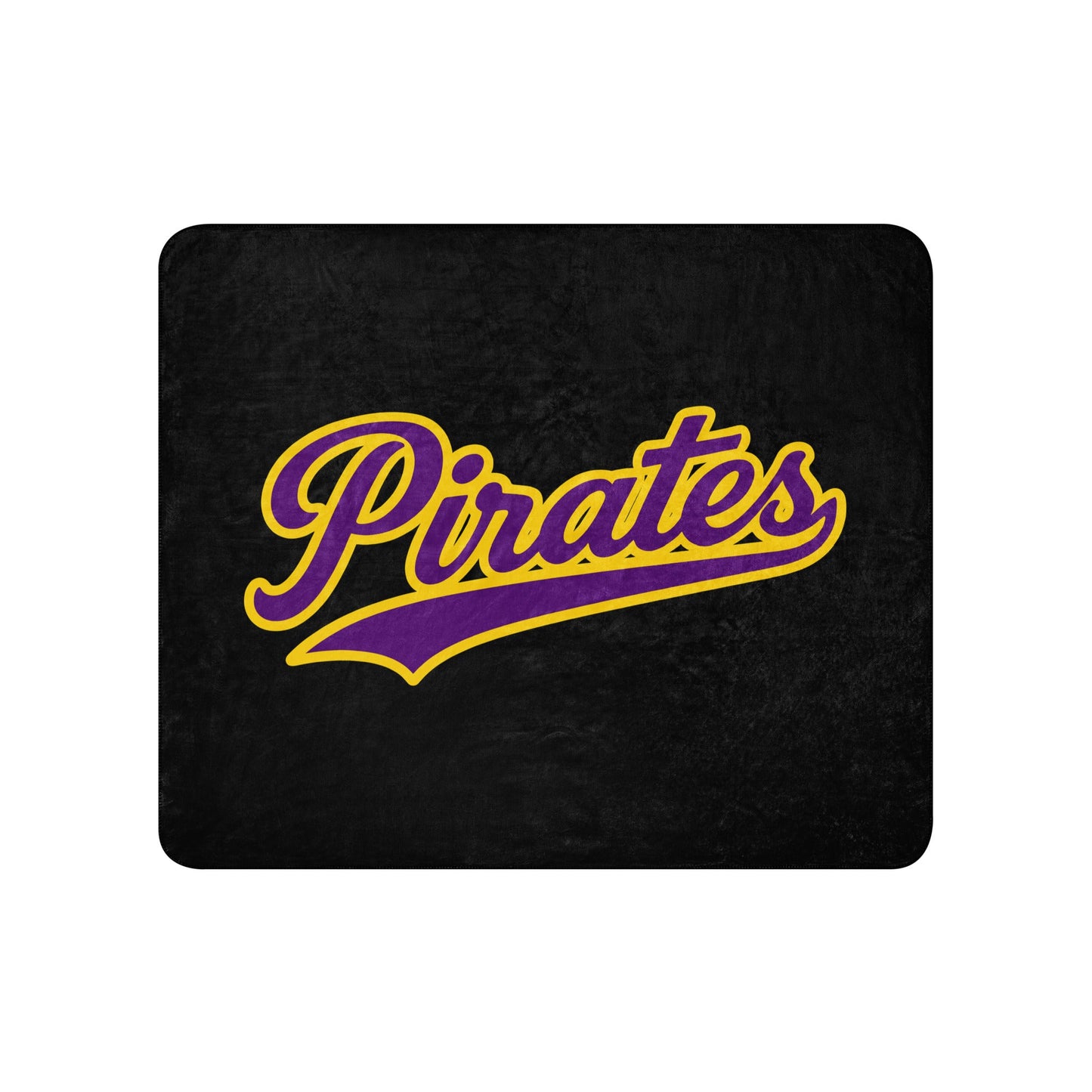 Sherpa Blanket | Carolina Pirates | Script Logo