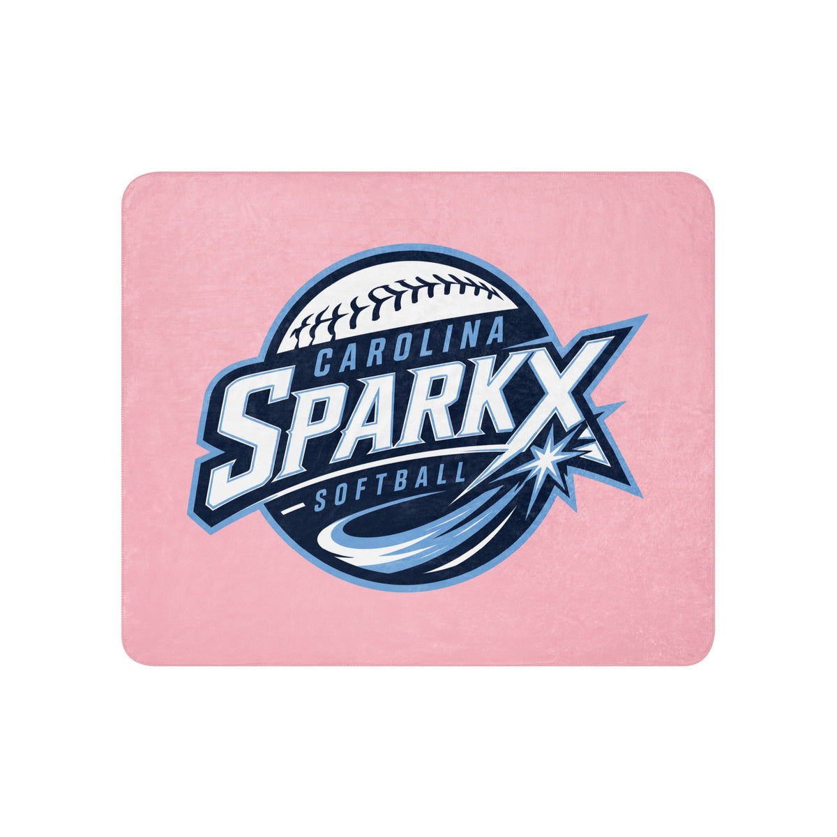 Sherpa Blanket | Carolina Sparkx | Vanguard Logo