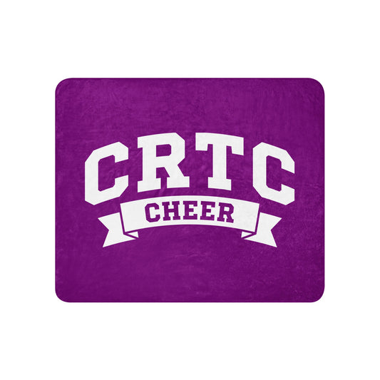 Sherpa Blanket | Catch & Release Tumble & Cheer Club | Cheer Logo