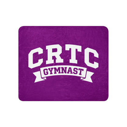 Sherpa Blanket | Catch & Release Tumble & Cheer Club | Gymnast Logo