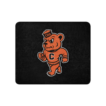 Sherpa Blanket | Catholic High School | Bear Logo