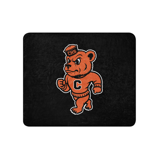 Sherpa Blanket | Catholic High School | Bear Logo