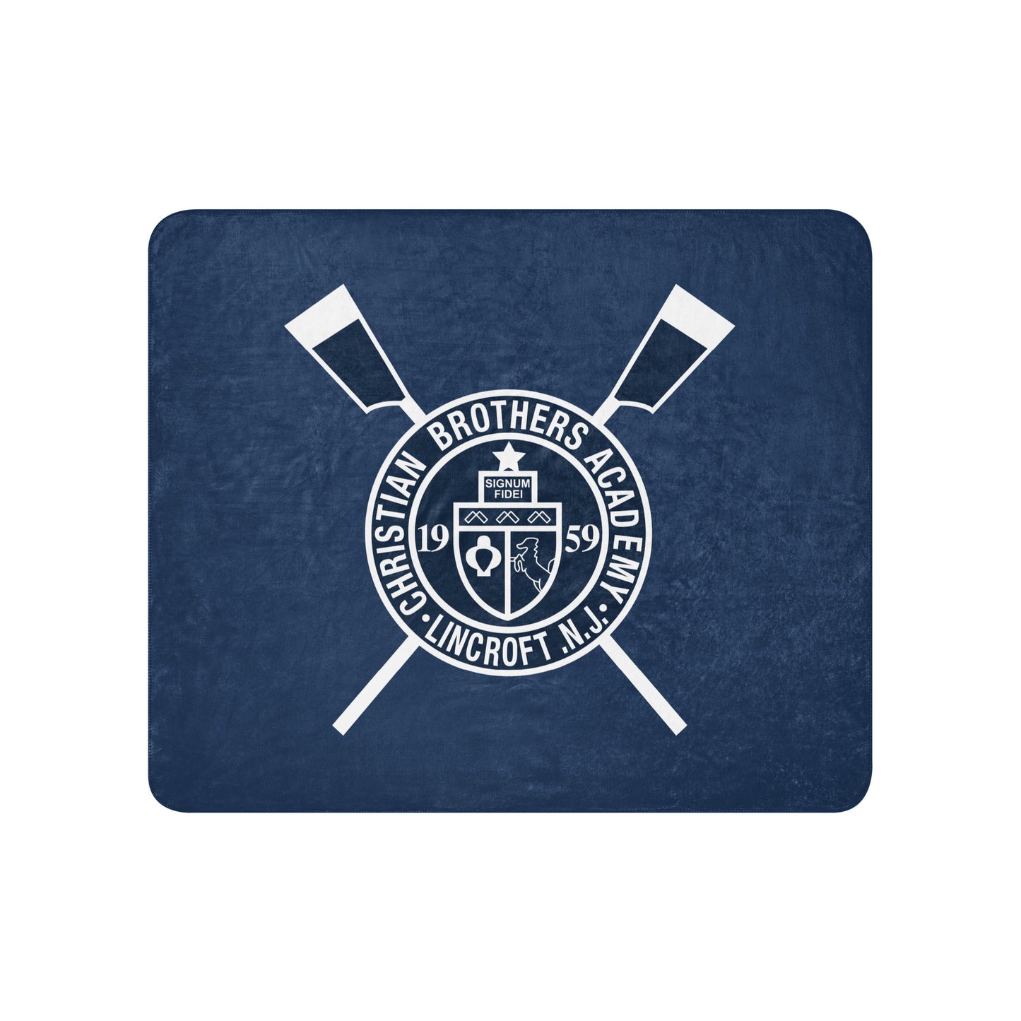 Sherpa Blanket | CBA Crew | Badge Logo