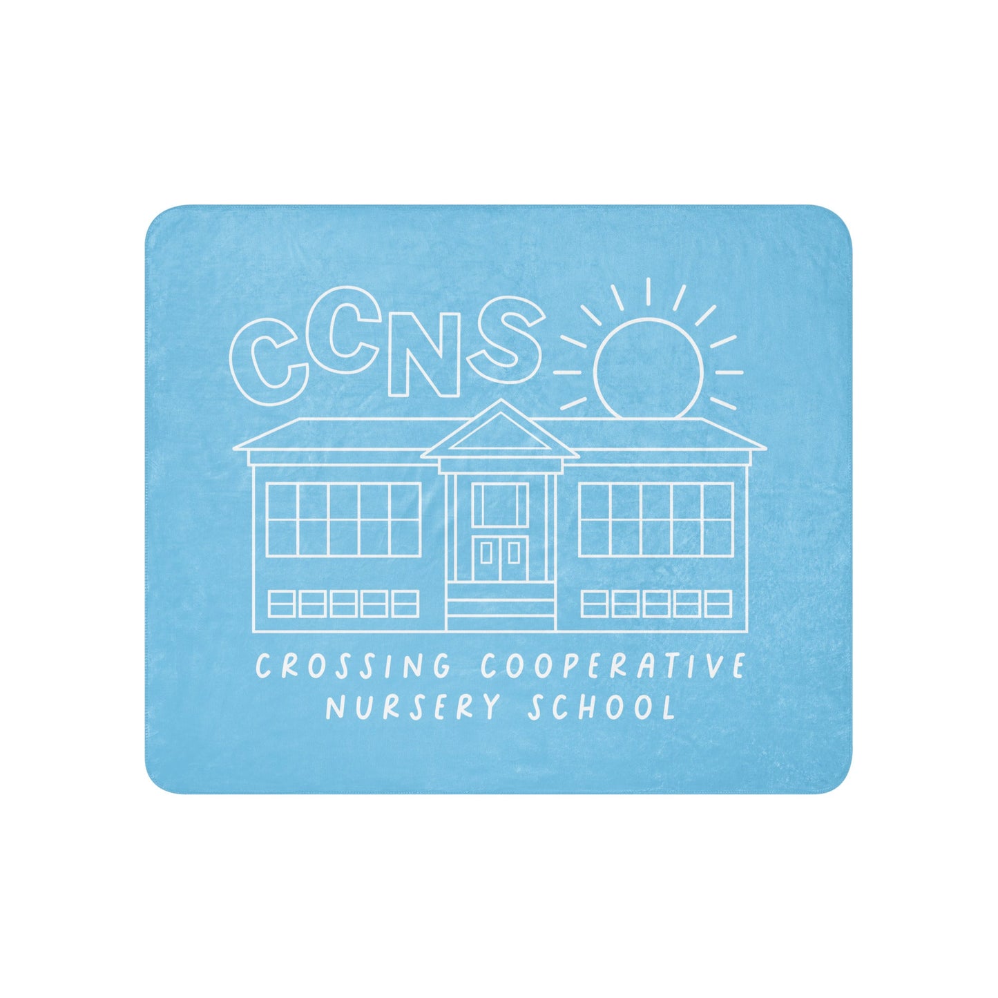 Sherpa Blanket | CCNS | School Logo