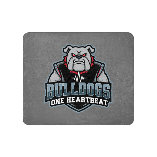 Sherpa Blanket | Celina Recreational Football Black | Emblem Logo